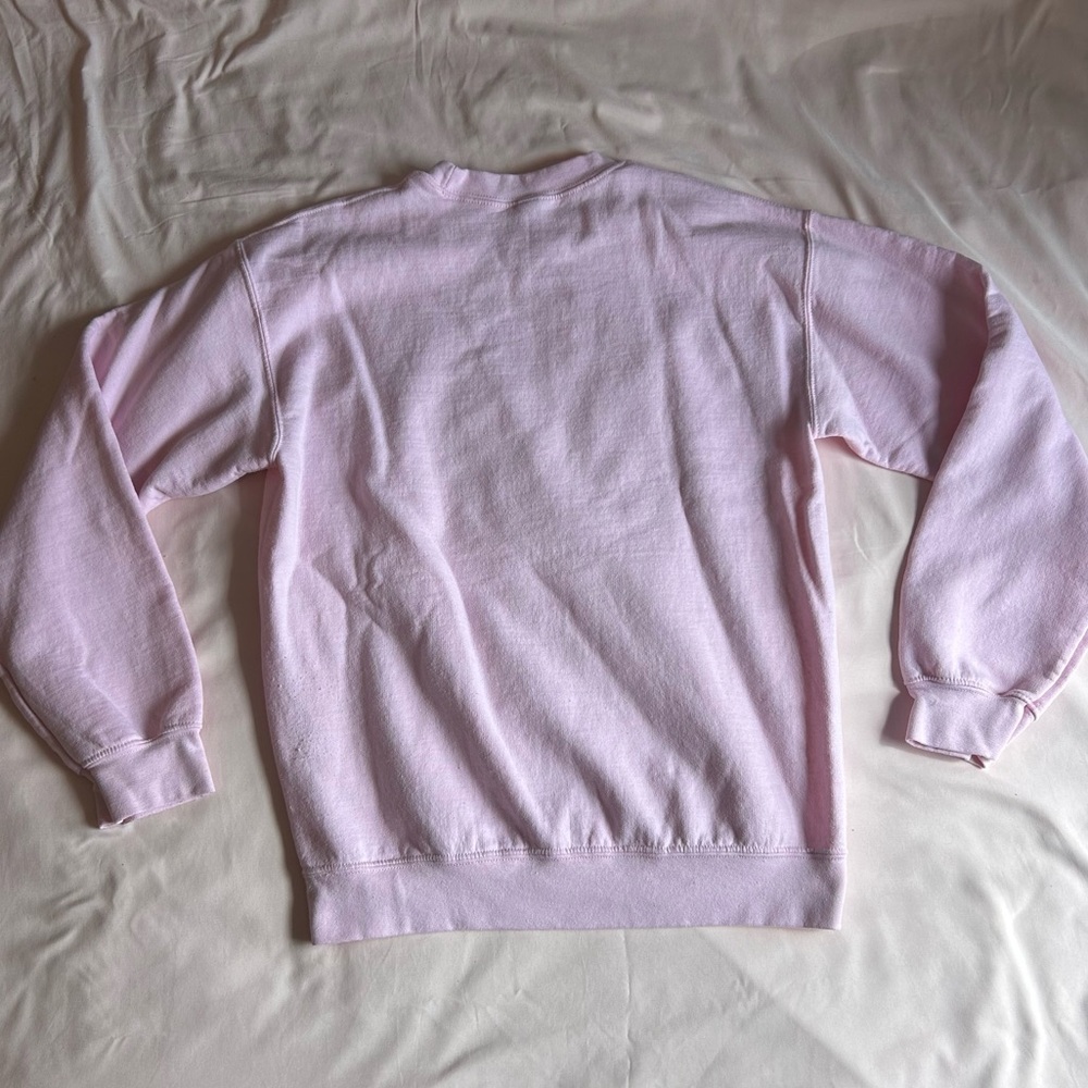 Pink Western Valentine’s Day Crewneck Sweatshirt - Size Medium - Picture 3 of 4